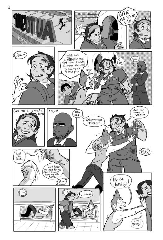 BurnOut Brotherhood original story board